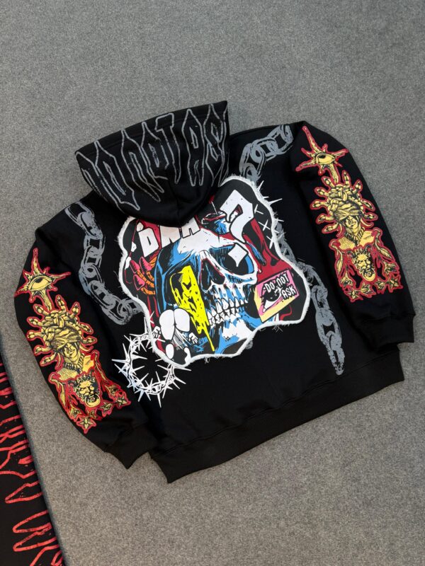 Black Chained Collection Hoodie - Image 3